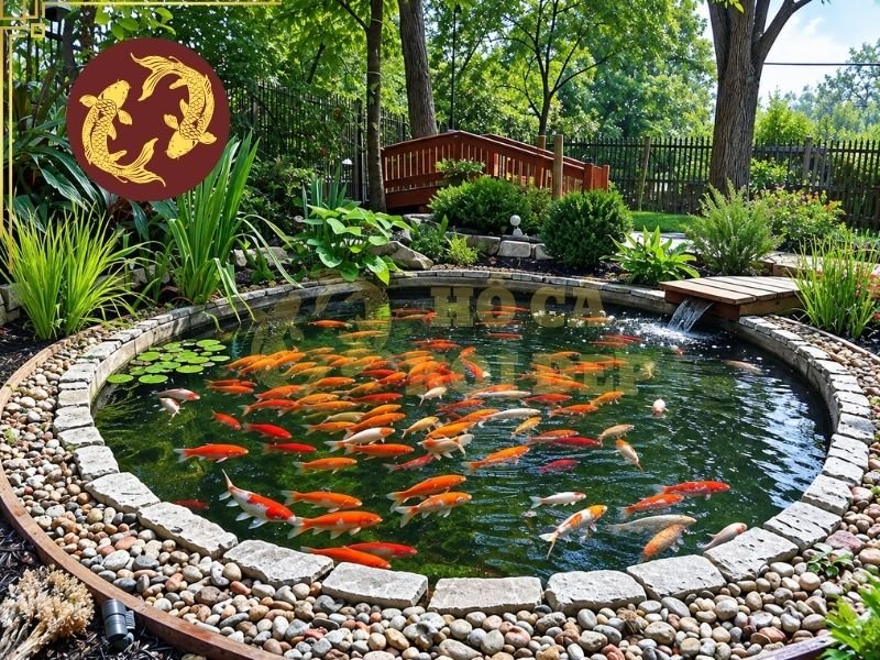 Đáy Hồ Cá Koi: Nguyên Tắc Thiết Kế Giúp Thoát Cặn Hiệu Quả 1 Thiết kế đáy hồ cá koi hợp lý sẽ tạo hướng di chuyển cho cặn về vị trí hút đáy để xử lý cặn nhanh hơn và giảm áp lực hồ