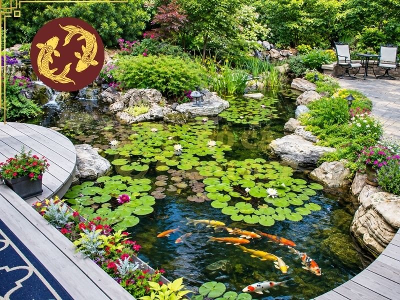 Đáy Hồ Cá Koi: Nguyên Tắc Thiết Kế Giúp Thoát Cặn Hiệu Quả 3 Cao độ đáy hồ cá koi cần được xác định chính xác ngay từ khi thi công phần móng và kết cấu.