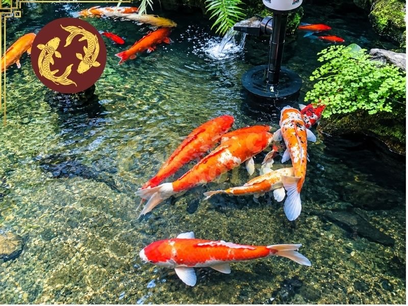 Kinh Nghiệm Kiểm Tra Hồ Cá Koi Bị Sụt Nước Và Cách Khắc Phục 3 ho ca koi bi sut nuoc 3