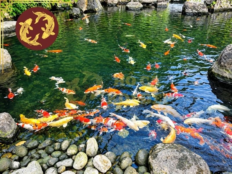 Kinh Nghiệm Kiểm Tra Hồ Cá Koi Bị Sụt Nước Và Cách Khắc Phục 6 ho ca koi bi sut nuoc 6