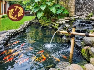 Hồ cá koi cho nhà hàng khách sạn