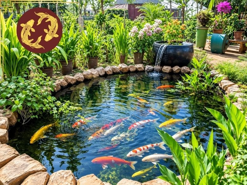 Thiết Kế Hồ Cá Koi Cho Nhà Hàng, Khách Sạn: Những Lưu Ý Quan Trọng 6 Cần lưu ý quy trình chăm sóc và bảo vệ hồ cá koi cho nhà hàng khách sạn
