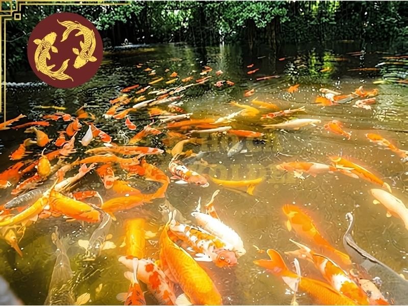 Cách Nhận Biết Hồ Koi Bị Nhiễm Phèn Và Xử Lý Đúng Cách 4 Nếu nguồn nước phèn được đưa trực tiếp vào hồ mà không qua bể chứa và hệ thống lọc đầu vào, các chất hòa tan có thể tích tụ hoặc tạo cặn trong hồ.
