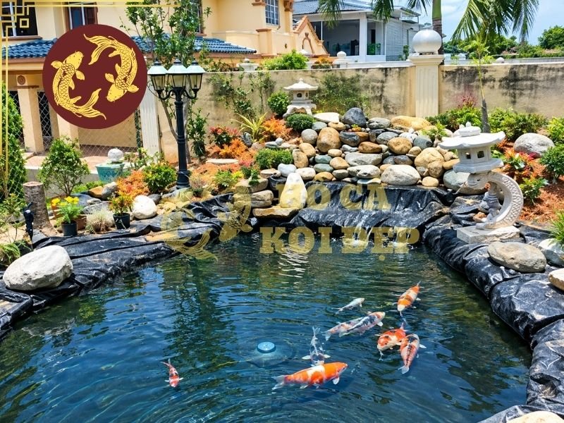Hồ Koi Không Lọc Có Thực Sự Tốt? Cách Giữ Nước Hồ Trong Sạch 6 Dù không sử dụng hệ lọc, gia chủ vẫn nên cân nhắc lắp đặt thác nước nhỏ, vòi phun hoặc máy sục khí nhằm tạo chuyển động cho mặt hồ