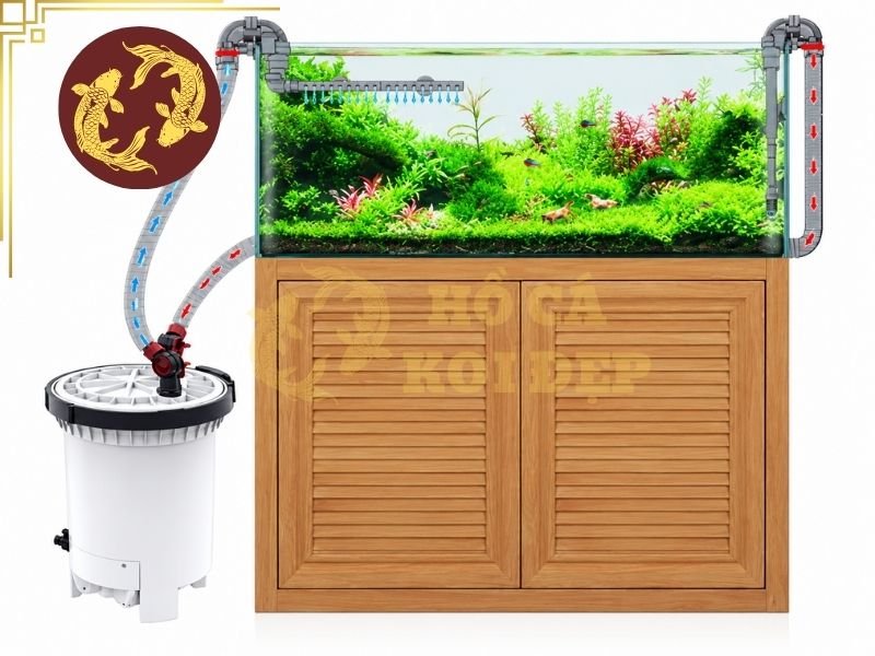 Lọc Hồ Koi Tự Chế: Hướng Dẫn Làm Bộ Lọc Đơn Giản, Tiết Kiệm 4 Thùng lọc cần được vệ sinh sạch sẽ, không còn dầu, hóa chất hoặc chất tẩy rửa.
