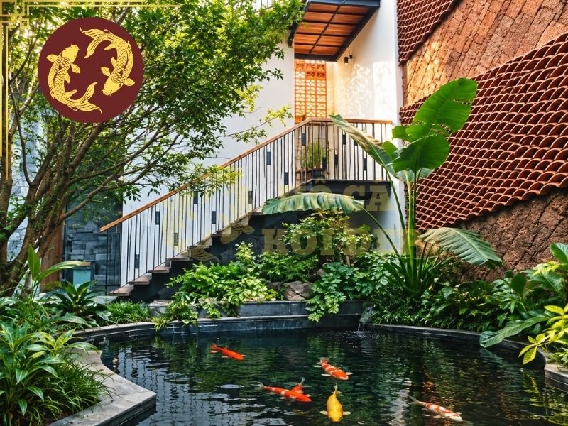 Top Mẫu Hồ Cá Koi Đẹp 2026 Được Ưa Chuộng Nhất 6 Những mẫu hồ cá koi đẹp 2026 dành cho nhà phố thường có kích thước vừa phải, tận dụng khoảng sân trước, sân sau hoặc một góc sân bên hông.