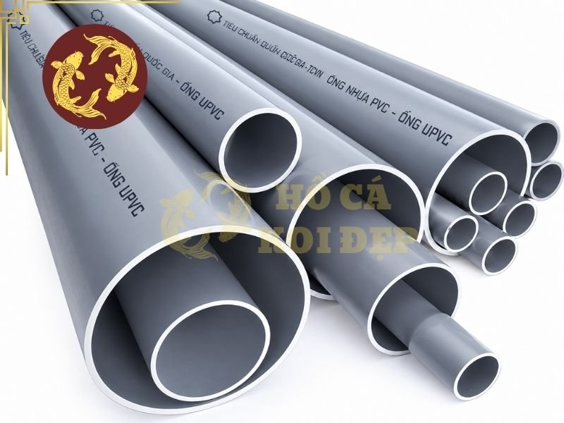 Ống PVC Hồ Cá Koi: Cách Chọn Kích Thước Và Lắp Đặt Đúng Chuẩn 2 Một số kích thước ống phổ biến khi lắp đặt