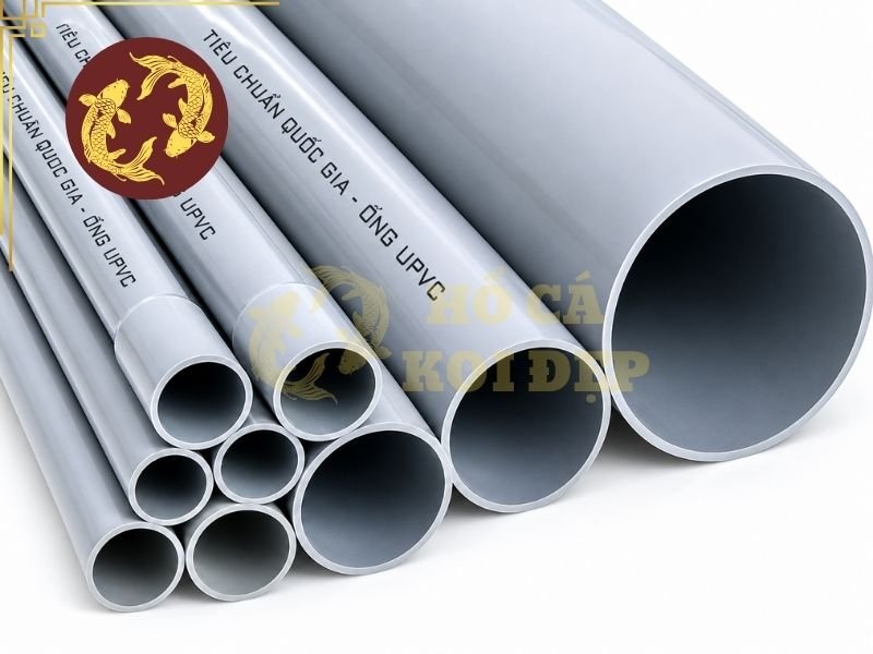 Ống PVC Hồ Cá Koi: Cách Chọn Kích Thước Và Lắp Đặt Đúng Chuẩn 3 Tham khảo cách bố trí đường ống hút xả cho hồ koi