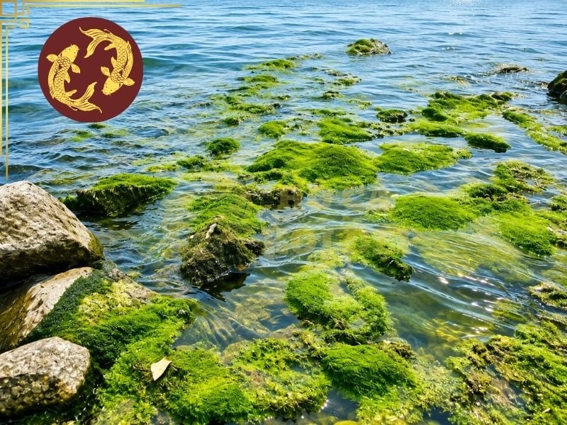 Hướng Dẫn Xử Lý Tảo Sợi Trong Hồ Koi Đơn Giản, Hiệu Quả 6 Các ngăn lọc cơ học cần được vệ sinh khi chứa quá nhiều cặn để đảm bảo dòng nước lưu thông tốt.