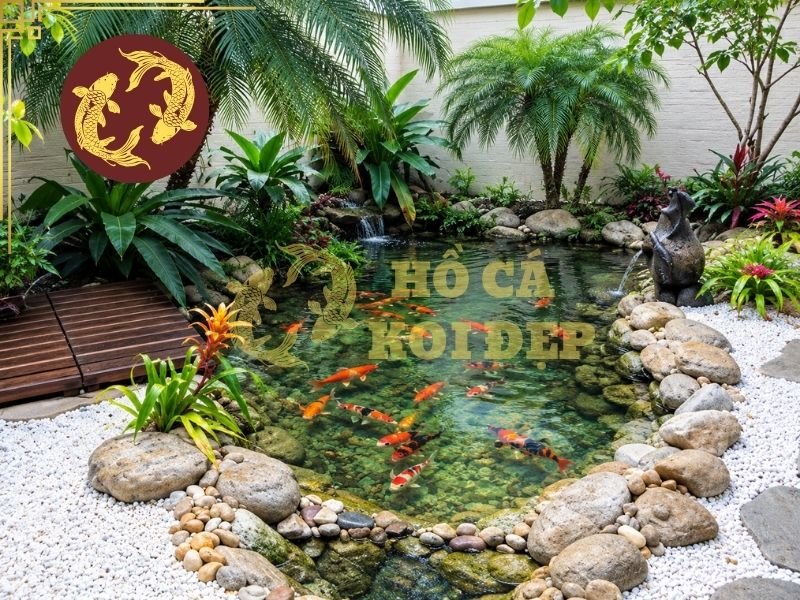 Thời Gian Thi Công Hồ Cá Koi: Kinh Nghiệm Giúp Rút Ngắn Tiến Độ 5 Trước khi bắt đầu xây dựng, gia chủ nên thống nhất hoàn toàn phương án thiết kế với đơn vị thi công.