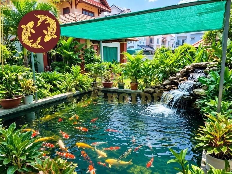 Hướng Dẫn Tính Tốc Độ Tuần Hoàn Nước Hồ Koi Đúng Kỹ Thuật 1 Tốc độ tuần hoàn nước hồ koi là khoảng thời gian cần thiết để hệ thống bơm đưa một lượng nước tương đương toàn bộ thể tích hồ đi qua hệ thống lọc và quay trở lại hồ.