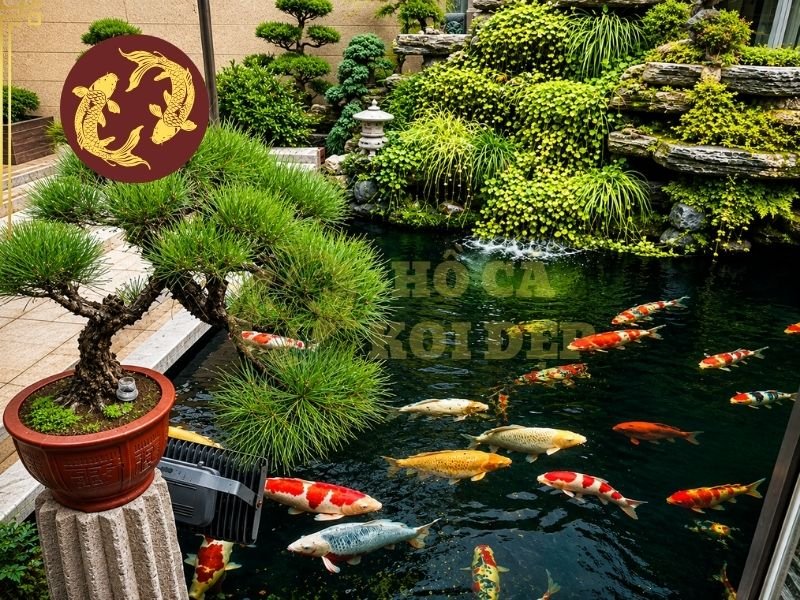 Hướng Dẫn Tự Ủ Vi Sinh Cho Hồ Cá Koi Đúng Cách Tại Nhà 1 Tự ủ vi sinh cho hồ cá koi là quá trình tạo môi trường thuận lợi để các vi sinh vật có lợi từ một chế phẩm ban đầu tiếp tục sinh trưởng và gia tăng sinh khối.