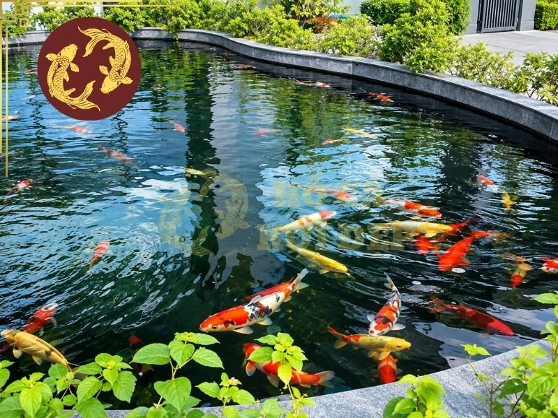 Vệ Sinh Hồ Koi Định Kỳ: Cách Thực Hiện Đúng Và Những Điều Cần Lưu Ý 6 Việc thay nước quá nhiều hoặc quá đột ngột có thể khiến nhiệt độ, pH và các thông số nước thay đổi nhanh, gây áp lực cho cá.