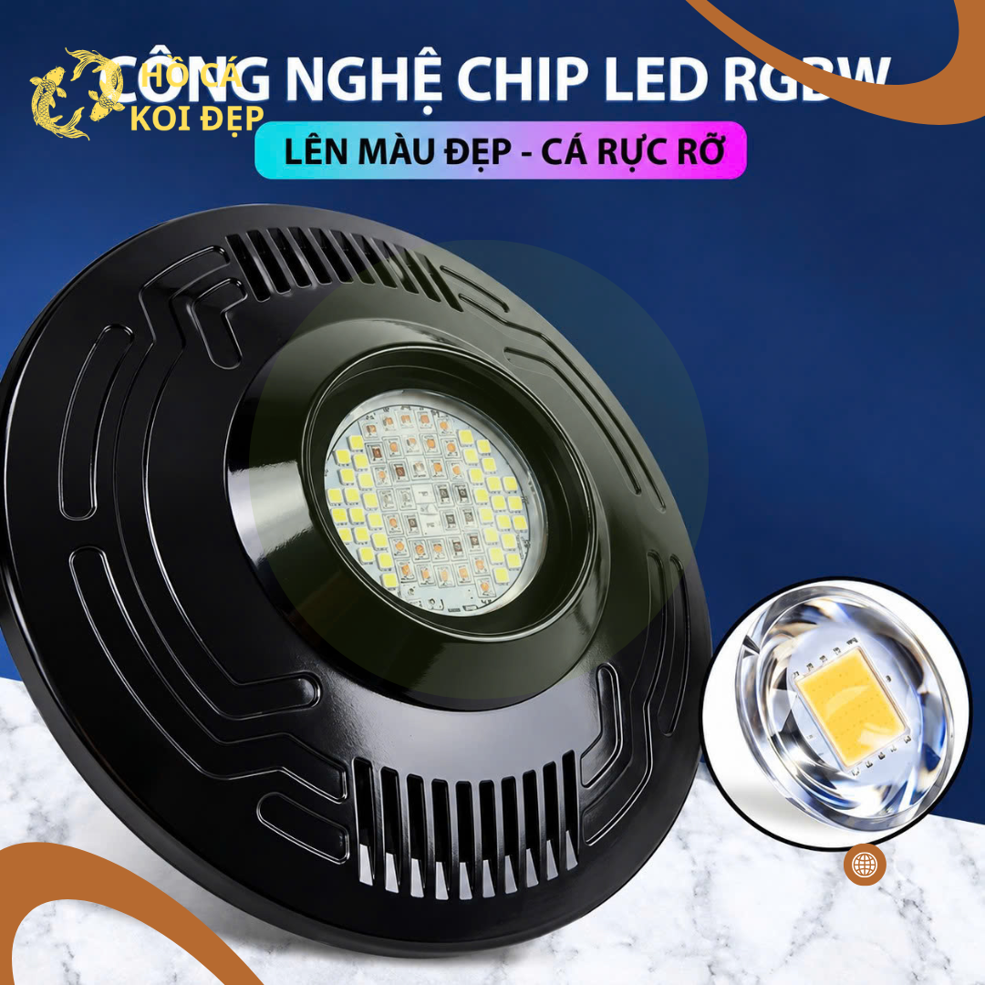 Đèn UFO Baoyu 70W 9 Công nghệ chip LED WRGB