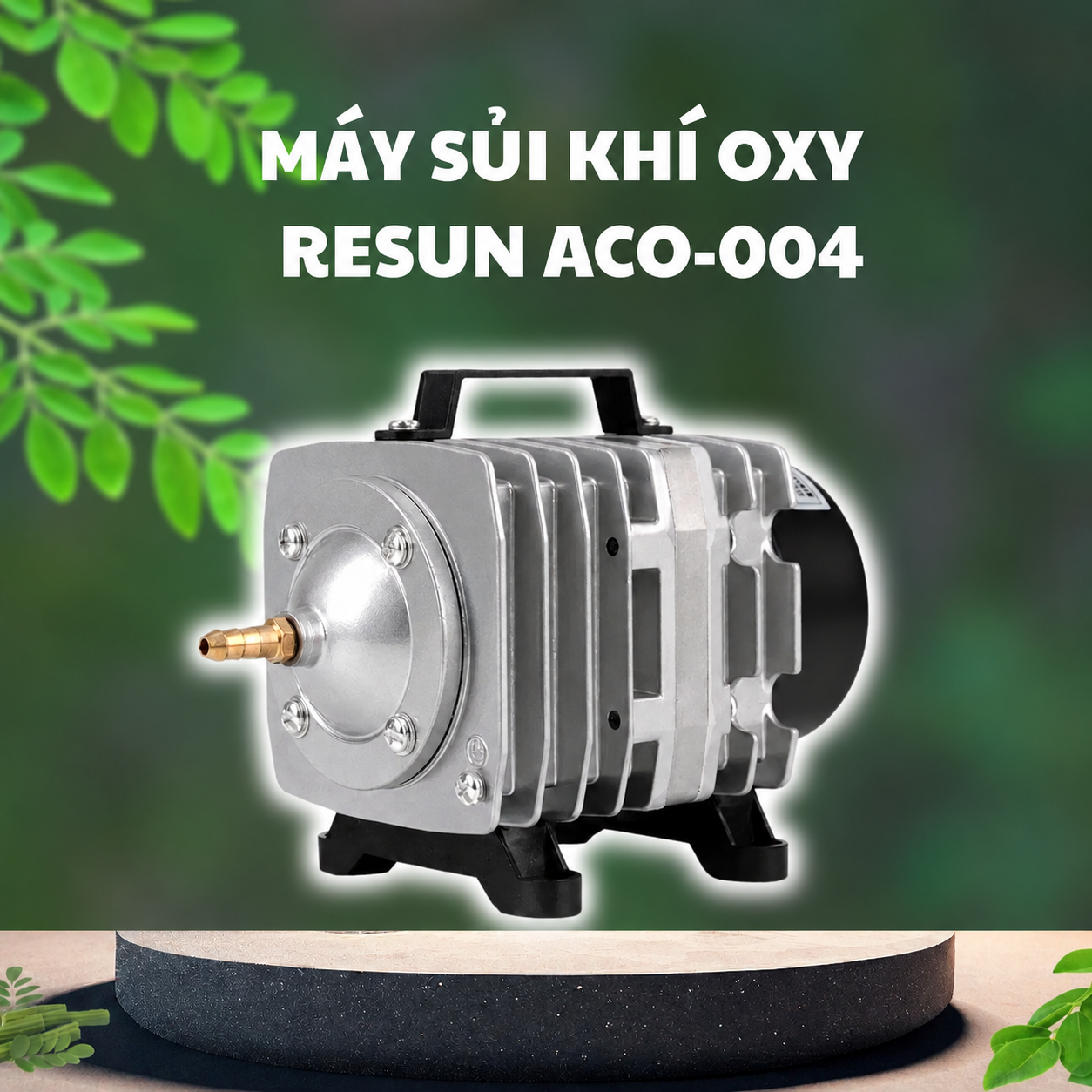Máy Sủi Oxy Resun ACO-004 – 58W, 75 Lít/Phút 13 Máy sủi oxy Resun ACO-004