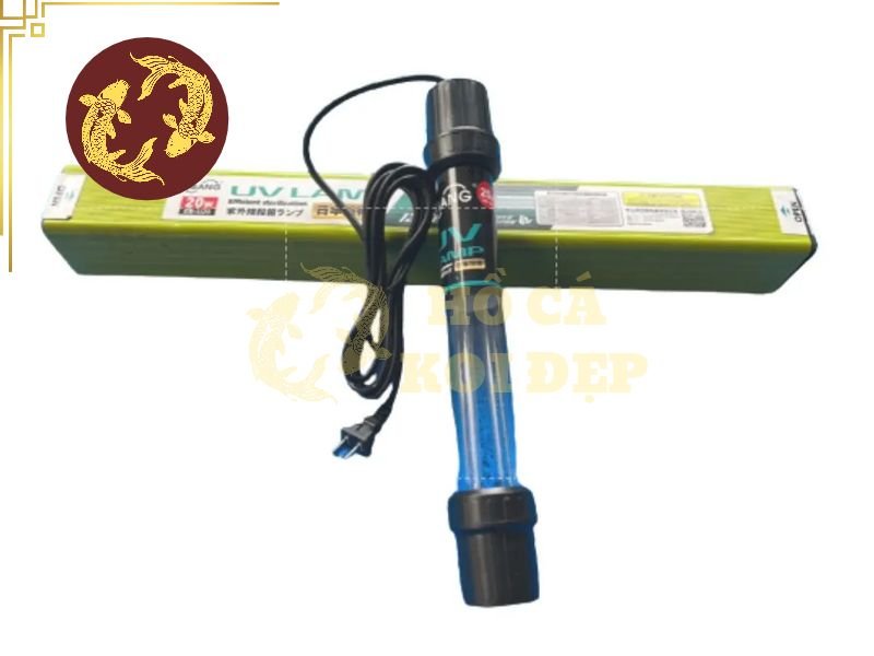 Đèn UV Hãng Nào Tốt? Các Thương Hiệu Được Sử Dụng Phổ Biến 2 Ebang là một trong những dòng đèn UV có thể tham khảo khi cần bổ sung thiết bị xử lý nước cho hồ koi.