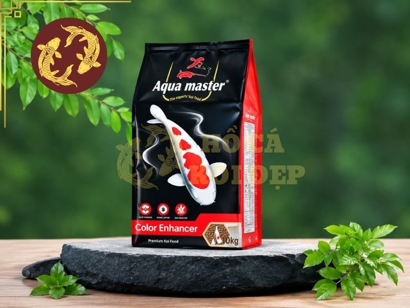 Top Cám Koi 2026 Được Sử Dụng Phổ Biến Hiện Nay 3 Một số công thức có thể bổ sung các thành phần được sử dụng trong khẩu phần dành cho cá cảnh nhằm hỗ trợ màu sắc.