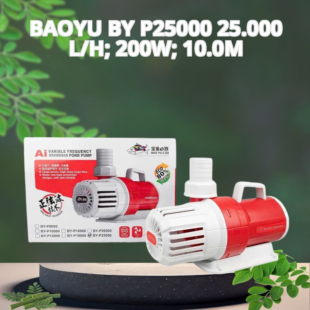 Máy Bơm Hồ Cá Baoyu BY-P25000 – 25.000 L/h; 200W; 10.0m