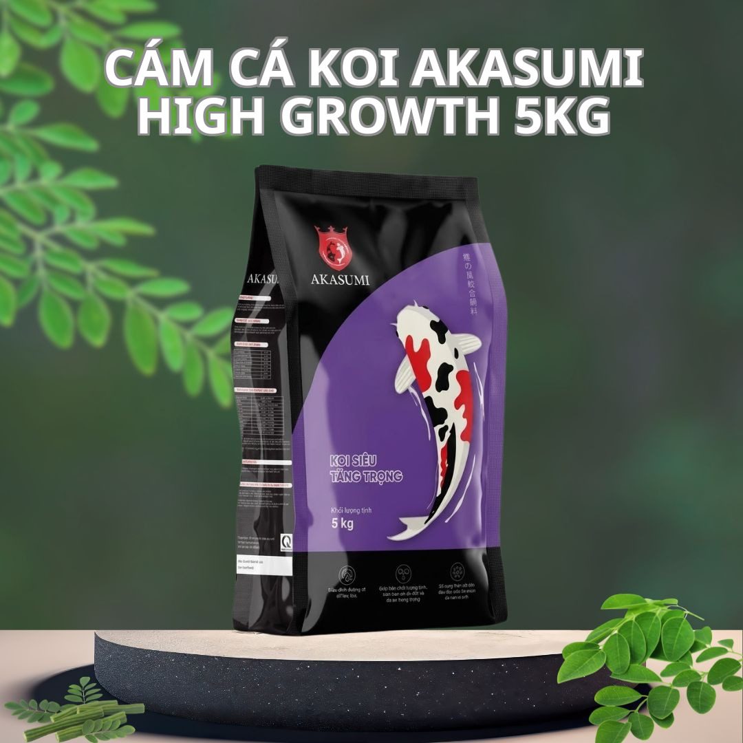 Cám Cá Koi Akasumi High Growth 5KG