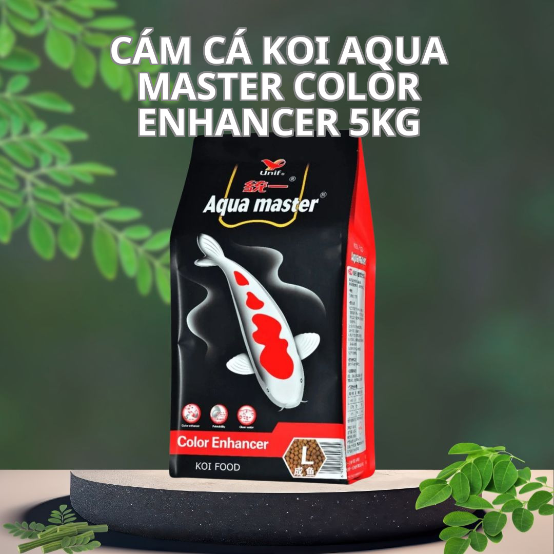 Cám Cá Koi Aqua Master Color Enhancer 5KG
