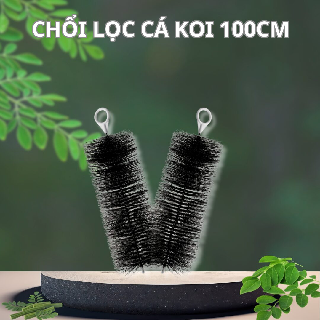 Chổi Lọc Hồ Cá Koi 100cm 1 Chổi Lọc Hồ Cá Koi 100cm