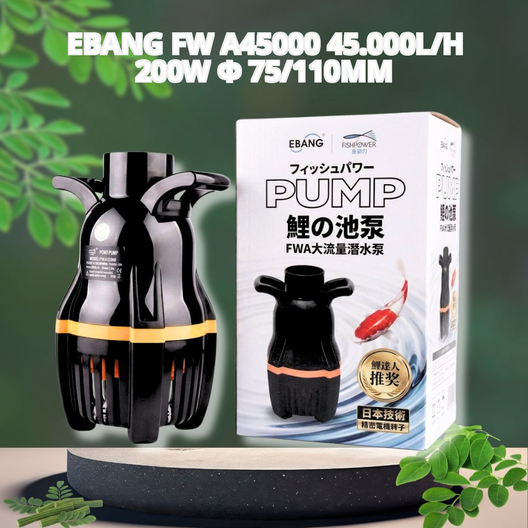 Máy Bơm Luồng Ebang FW-A45000 – 45.000L/H, 200W, Φ 75/110mm
