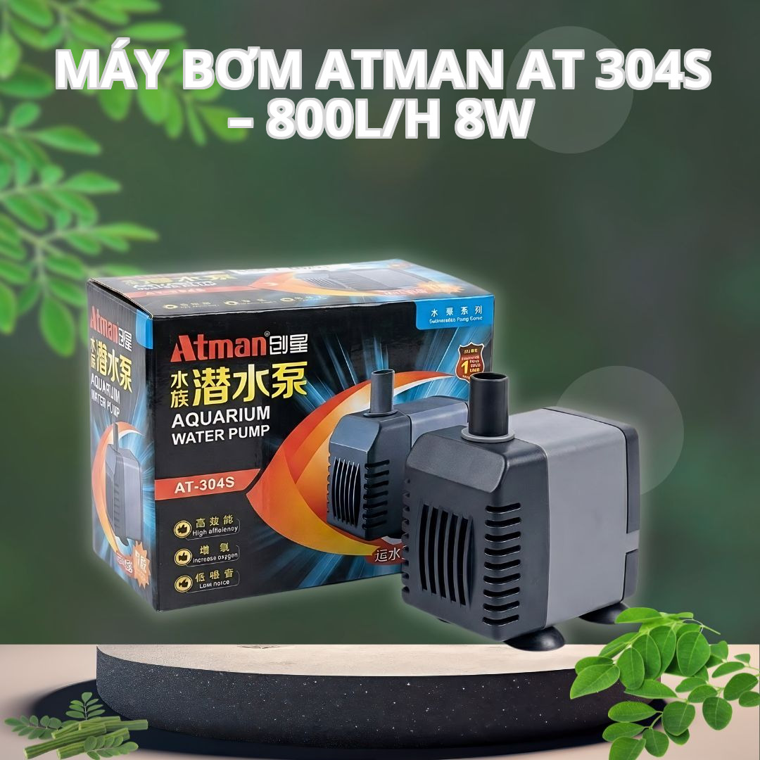 Máy Bơm Nước ATMAN AT 304S – 800L/H, 8W
