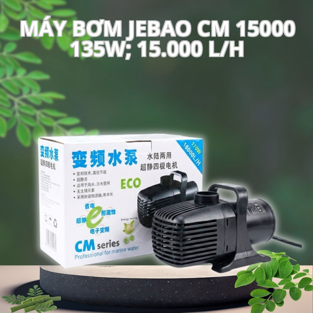 Máy Bơm Đẩy Jebao CM-15000 – 135W; 15.000 L/h