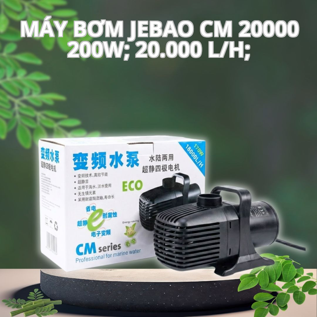 Máy Bơm Đẩy Jebao CM-20000 – 200W; 20.000 L/h;