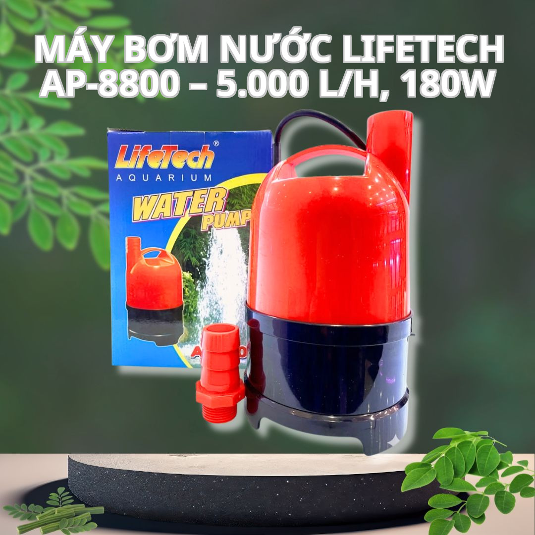 Máy Bơm Nước Lifetech AP-8800 – 5.000 L/h, 180W