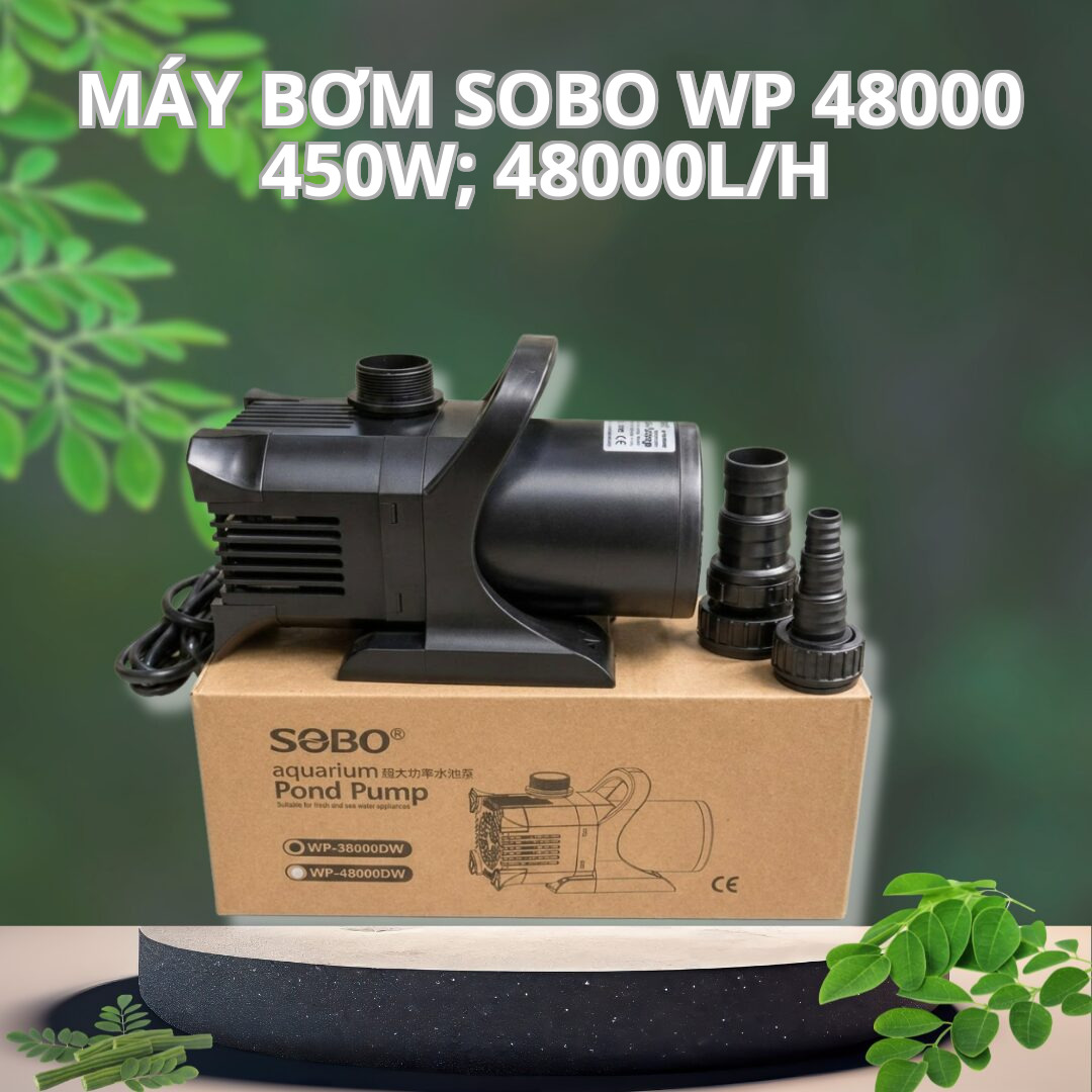 Máy Bơm Hồ Cá Koi SOBO WP-48000 – 450W; 48000L/h 1 Máy Bơm Hồ Cá Koi SOBO WP-48000 – 450W; 48000L/h