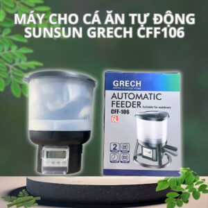 Máy Cho Cá Ăn Tự Động Sunsun Grech CFF106
