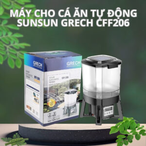 Máy Cho Cá Ăn Tự Động Sunsun Grech CFF206