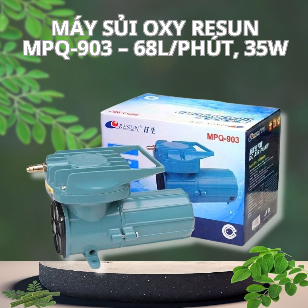 Máy Sủi Oxy Resun MPQ-903 – 68L/phút, 35W
