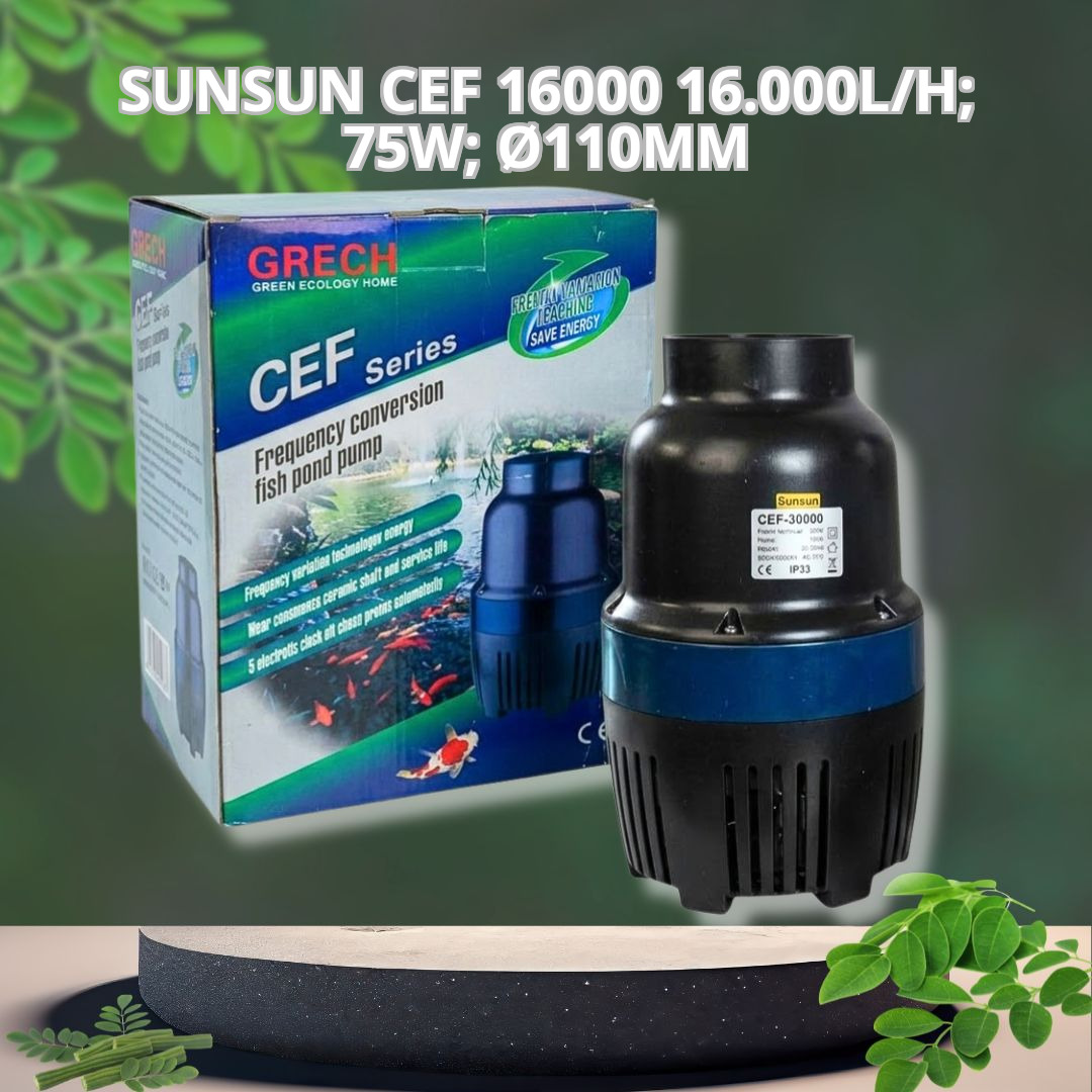 Máy Bơm Tạt Sunsun CEF 16000 – 16.000L/h; 75W; Ø110mm